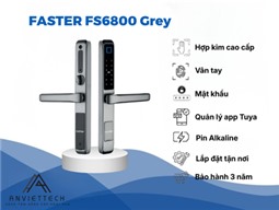 Khóa Thông Minh Hệ Cửa Nhôm FS6800 Grey